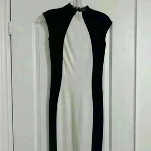 Fashion  Nova Mini Black and White Dress in perfect condition!